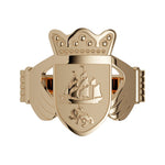 Ladies Claddagh Family Crest Ring