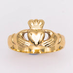 Ladies Gold Claddagh Ring