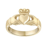 Ladies Gold Claddagh Ring