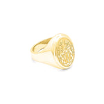 Ladies Family Crest Signet Ring