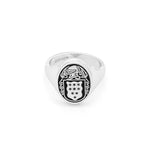 Ladies Family Crest Signet Ring