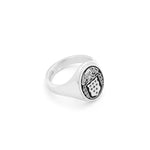Ladies Family Crest Signet Ring