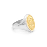 Ladies Family Crest Signet Ring
