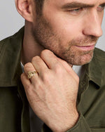 Mens Gold Claddagh Ring