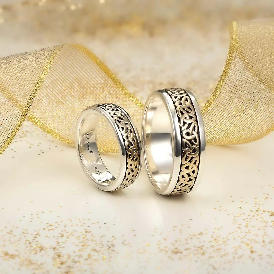 Mens Trinity Knot Ring – view 3