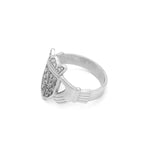 Men's Claddagh Family Crest Ring