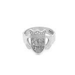 Men's Claddagh Family Crest Ring
