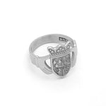 Men's Claddagh Family Crest Ring