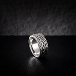 Mens Sterling Silver Celtic Knot Ring