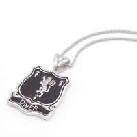 Family Crest Pendant With Family Name