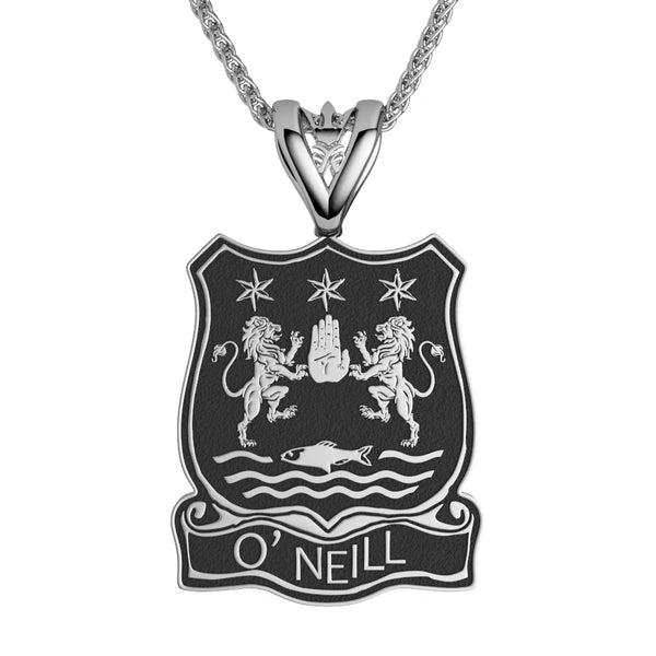 Family Crest Pendant With Family Name