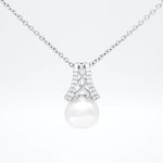 Sterling Silver Celtic Pearl Pendant