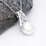 Sterling Silver Celtic Pearl Pendant