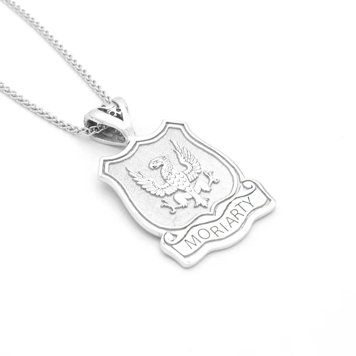 Family Crest Pendant With Family Name – view 9