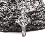Sterling Silver Heavy Celtic Cross Pendant