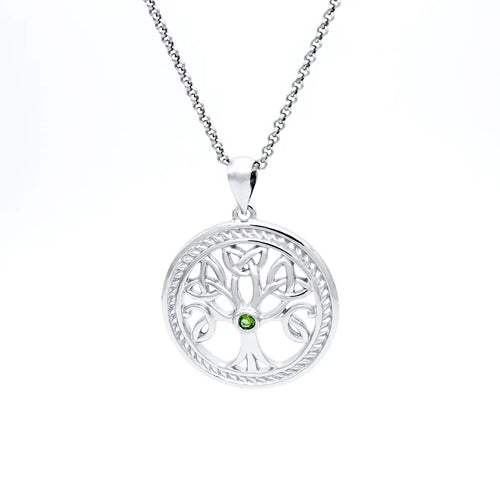 Sterling Silver Celtic Tree Of Life Pendant