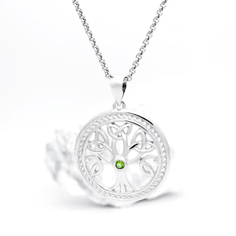 Sterling Silver Celtic Tree Of Life Pendant