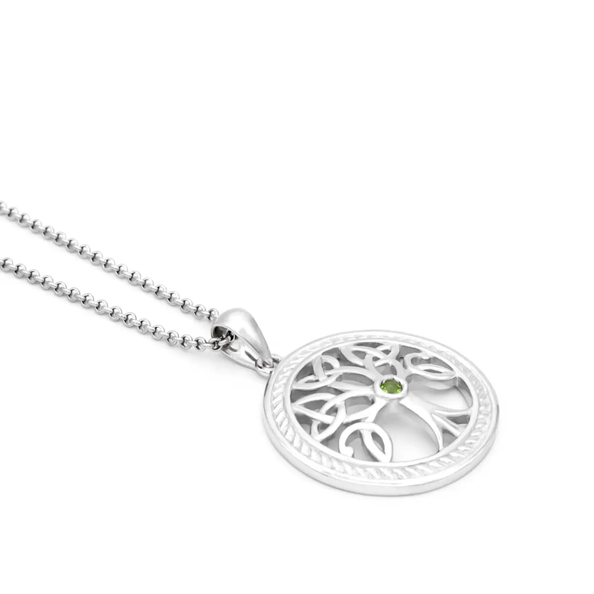 Sterling Silver Celtic Tree Of Life Pendant – view 3