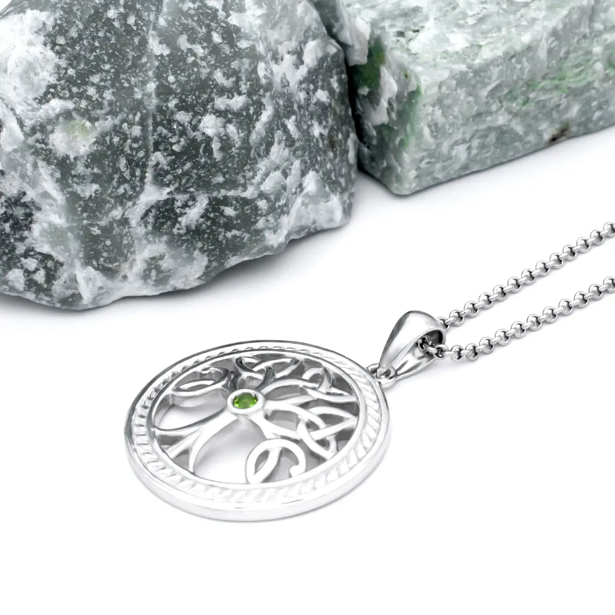 Sterling Silver Celtic Tree Of Life Pendant – view 4