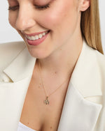 Gold Shamrock Necklace