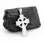 Ladies Sterling Silver Celtic Cross Pendant