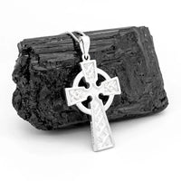 Ladies Sterling Silver Celtic Cross Pendant