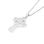 Ladies Sterling Silver Celtic Cross Pendant