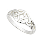 Celtic Trinity Knot Ring in Sterling Silver