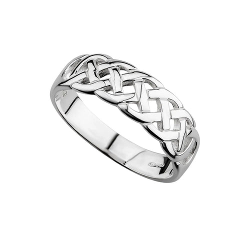 Sterling Silver Ladies Celtic Knot Ring