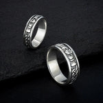 Oxidized Silver Ladies Claddagh Ring
