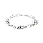 Sterling Silver Claddagh Trinity Knot Bracelet