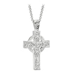 Sterling Silver Heavy Celtic Cross Pendant