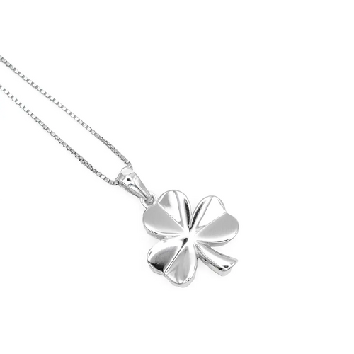 Sterling Silver Irish Shamrock Pendant