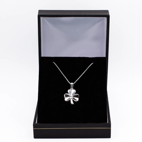 Sterling Silver Irish Shamrock Pendant