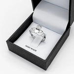 Sterling Silver Ladies Claddagh Ring