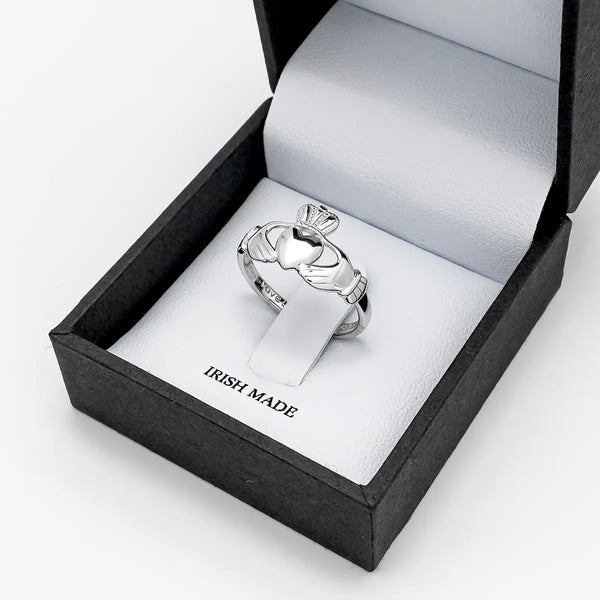 Sterling Silver Ladies Claddagh Ring