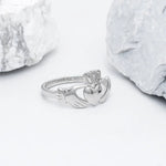 Sterling Silver Ladies Claddagh Ring