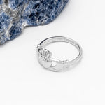 Sterling Silver Ladies Claddagh Ring