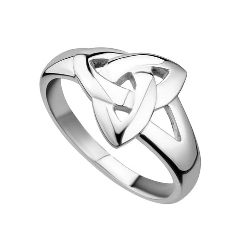 Silver Celtic Trinity Knot Ring