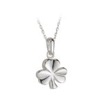 Sterling Silver Irish Shamrock Pendant