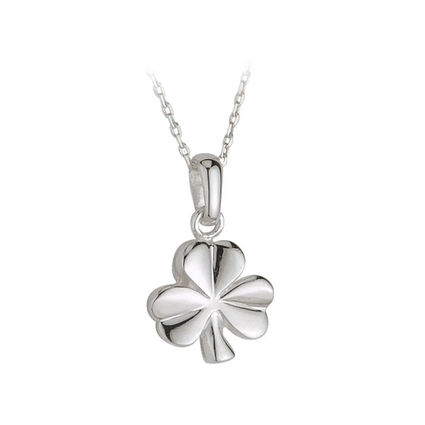 Sterling Silver Irish Shamrock Pendant