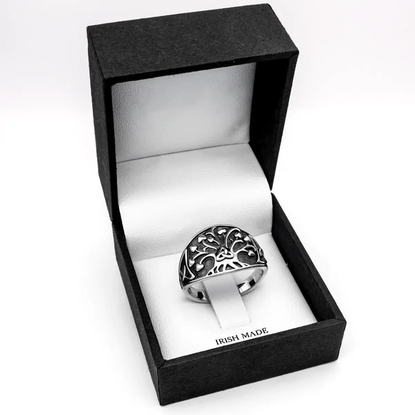 Sterling Silver Tree of Life Ring