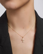 Traditional Gold Celtic Cross Pendant