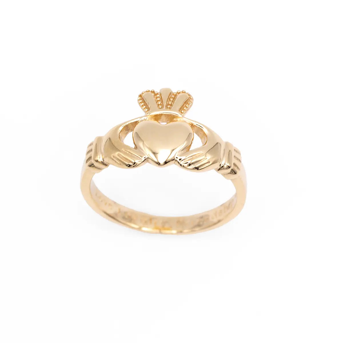 Ladies Gold Claddagh Ring